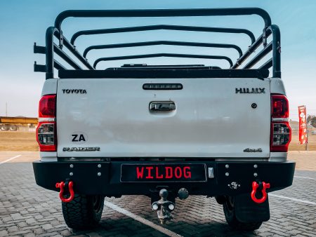 Rear Replacement Bumper for Toyota Hilux Vigo 2005-2015