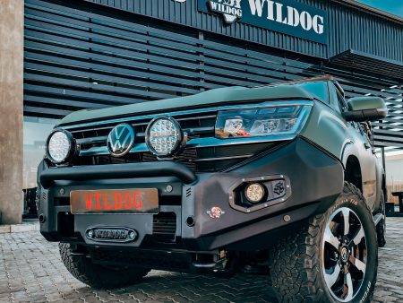 Front Replacement Bumper K9 (bash plate included/nudge) for VW Amarok Next Gen 2023+