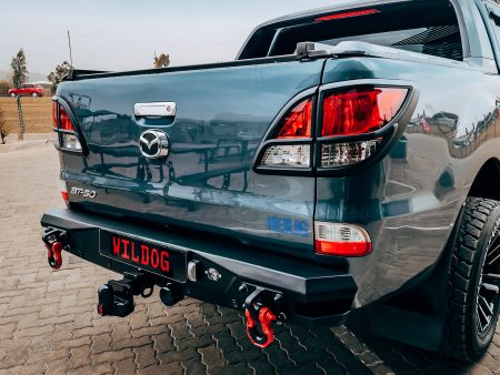 Alpha rear replacement bumper for Mazda BT-50 2012-2019