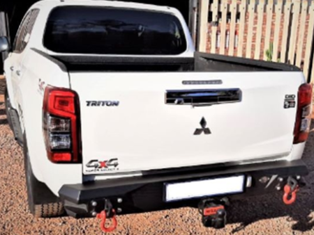Alpha Rear Replacement Bumper - Mitsubishi Triton 2019+