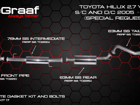 Toyota Hilux 2.7 VVTI Standard System