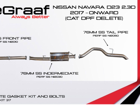 Nissan Navara D23 2.3 - 2017 (CAT DPF Delete)