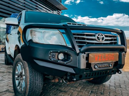 Hunter front replacement bumper (Nudge incl) for Toyota Hilux Vigo 2011-2015