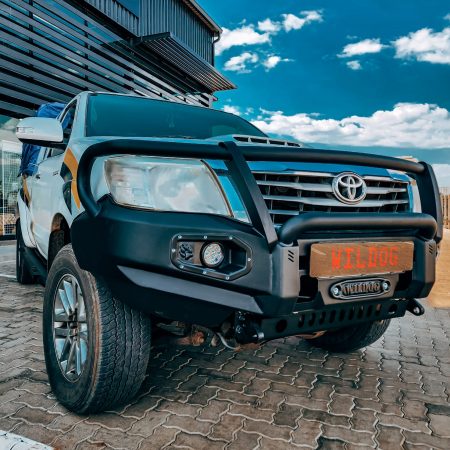 Hunter front replacement bumper (Nudge incl) for Toyota Hilux Vigo 2011-2015