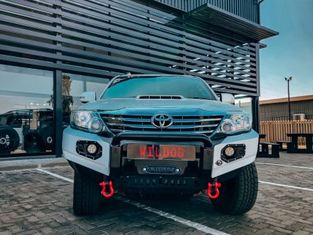 Front Replacement Bumper K9 (Nudge incl) for Toyota Fortuner 2010-2015