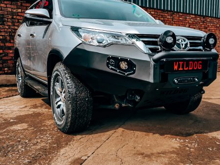 Front Replacement Bumper 2016-2021 (Nudge incl) for Toyota Fortuner 2016-2021