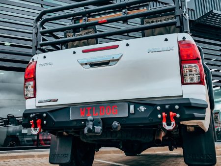 Alpha Rear Replacement Bumper for Toyota Hilux Vigo 2005-2015