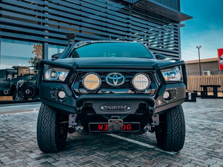 Dakar Hunter front bumper 2018+ (Nudge incl) for Toyota Hilux Revo GD6 2018-2020