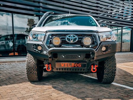 Dakar/Rocco Front Bumper 2018+ (Nudge incl) for Toyota Hilux Revo GD6 2016-2020