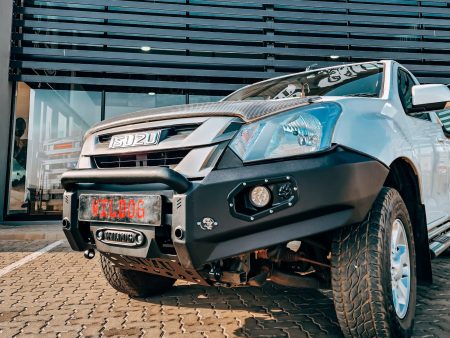 Front replacement bumper K9 (Facelift) (Nudge incl) for Isuzu KB6/KB300 2013-2016