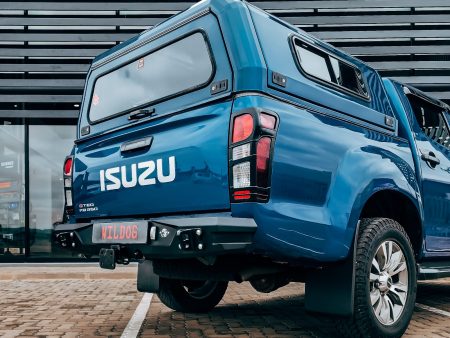 Alpha Rear Replacement Bumper for Isuzu KB6/KB300 2013-2017