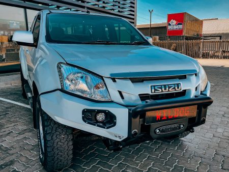 Front replacement bumper K9 (Facelift) (Nudge incl) for Isuzu KB6/KB300 2017-2020