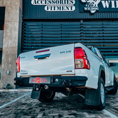 Alpha rear replacement bumper for Toyota Hilux Revo GD6 2016-2021+
