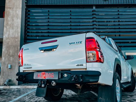 Alpha rear replacement bumper for Toyota Hilux Revo GD6 2016-2021+