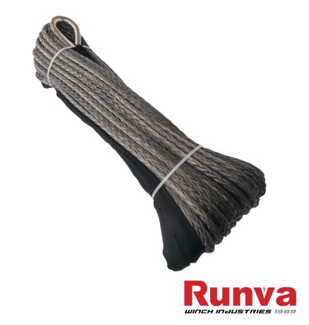 RUNVA Synthetic Rope 11MM X 25M - GREY